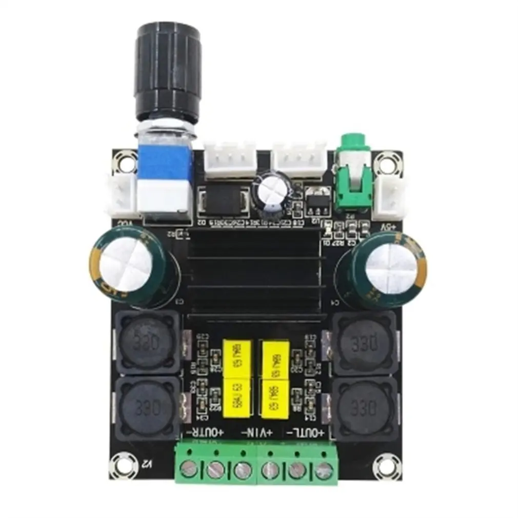 Dc 12V 50W + TPA3116D2 Высокая мощность Digitale аудио Eindversterker доска Blauw аппаратная