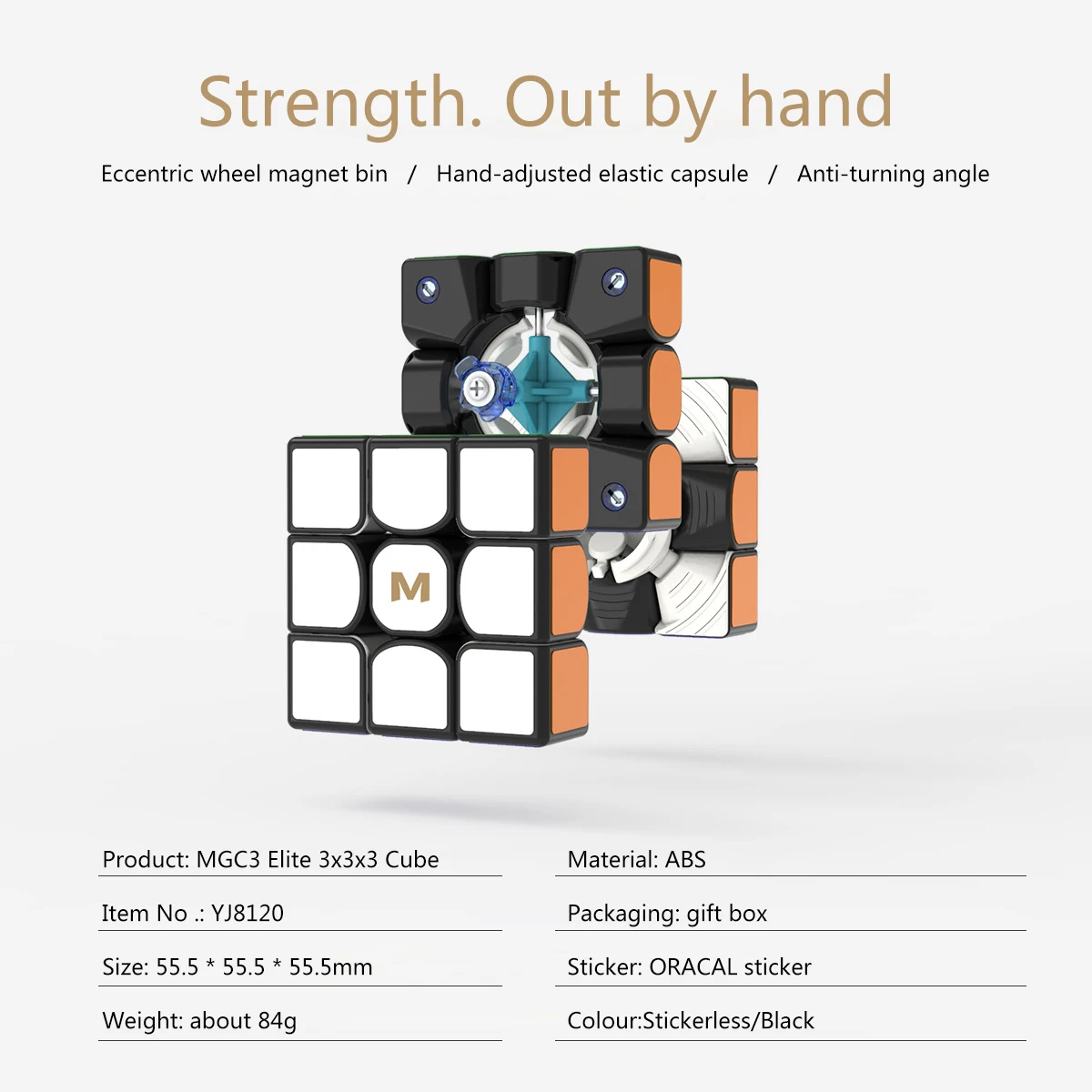 YongJun 3x3x3 cube MGC3 Elite Магнитный 3x3x3 магический куб yongjun MGC V3 3x3x3 Магнитный скоростной куб MGC Elite 3x3 куб-головоломка