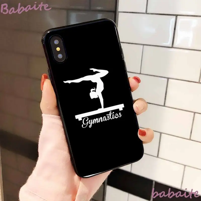 Роскошный Уникальный чехол для телефона Babaite любителей гимнастики спорта iPhone 8 7 6