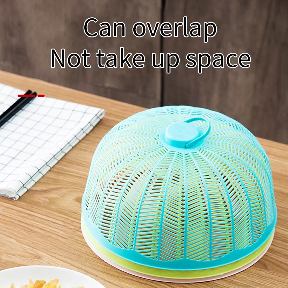 26cm food cover kitchen set dishes easy to clean heat insulation table leftover dust protective | Дом и сад