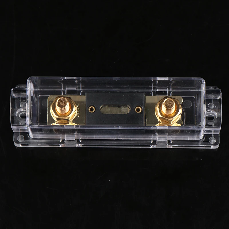 Прозрачный 100 200 300 AMP ANL Fuse Держатель болтов-on автомобильные держатели