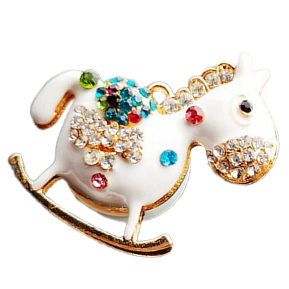 

Car Alloy Carousel Perfume Clip Creative Diamond-studded Car Air Conditioning Air Outlet Aromatherapy Clip Car Accessories