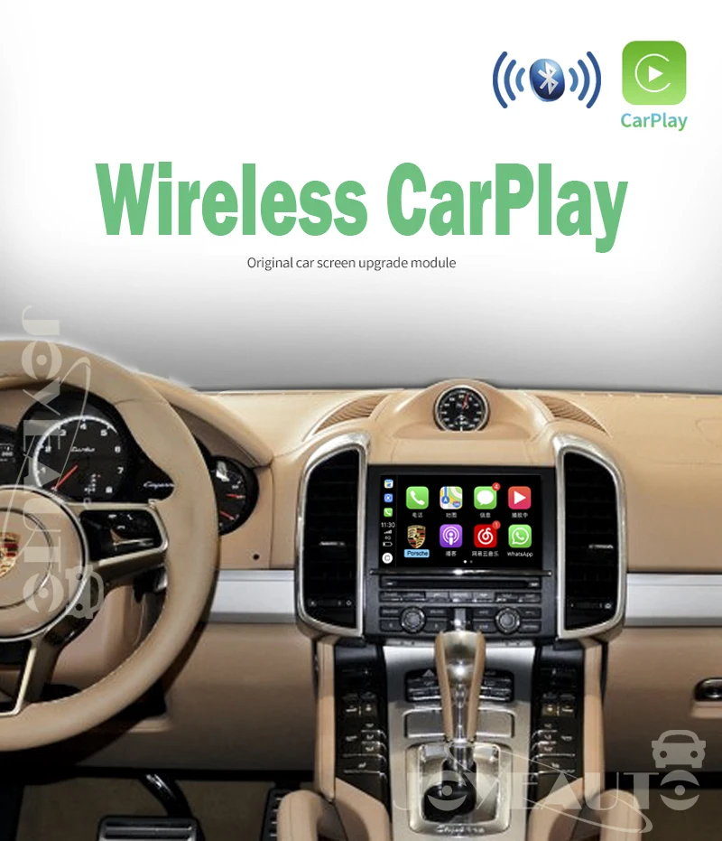Joyeauto OEM беспроводной Apple CarPlay для Porsche PCM 3,1 Android Авто Cayenne Macan Cayman Panamera Boxster 718 991 911 автомобильный игровой