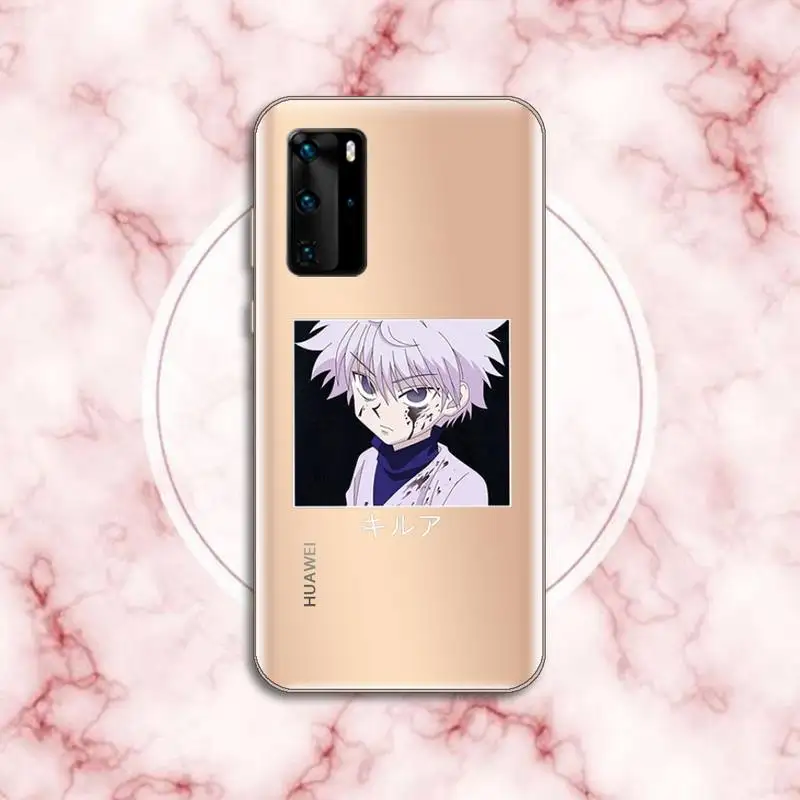 

hunter x hunter anime Phone Case Transparent for Xiaomi Redmi note 10 t 8 9 pro lite 11 Huawei P honor 8 10i 20 30 40 smart 2019