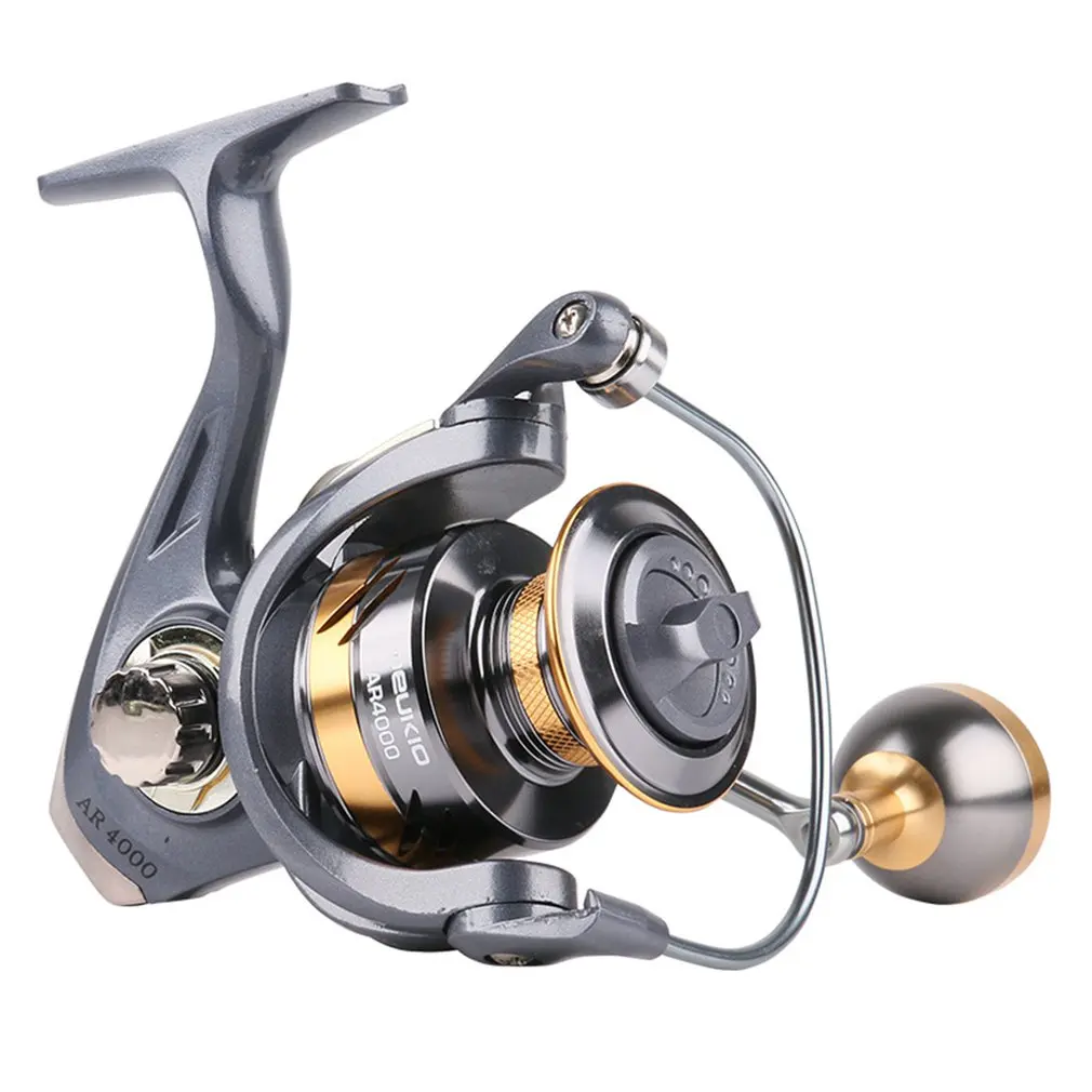 

9 + 1BB Gear Ratio High Speed Aluminum Spinning AR3000/AR5000 Fishing Reel 22-30 LB Powerful Drag System