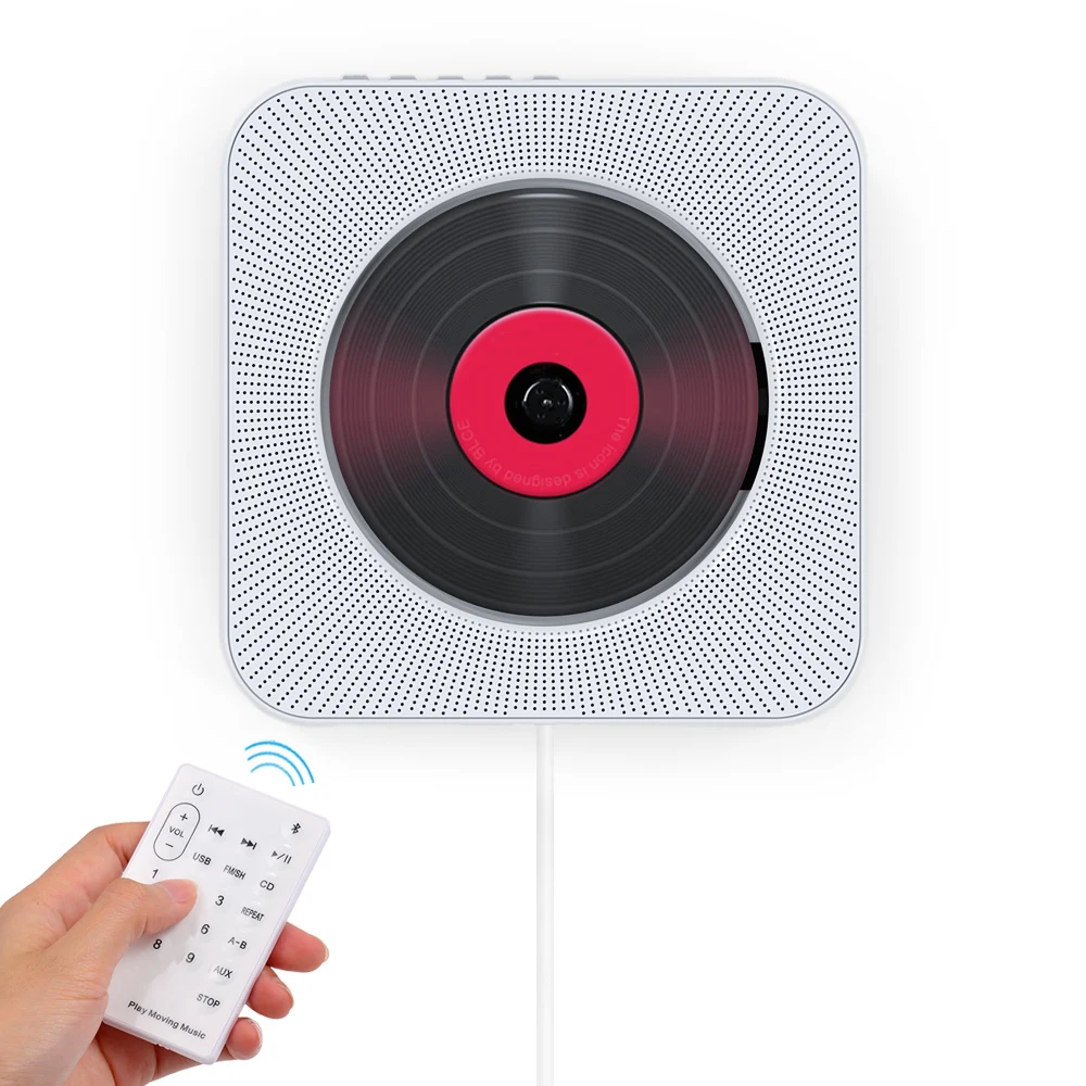 Настенный CD плеер с Bluetooth динамиками|Станционарные медиаплееры| |