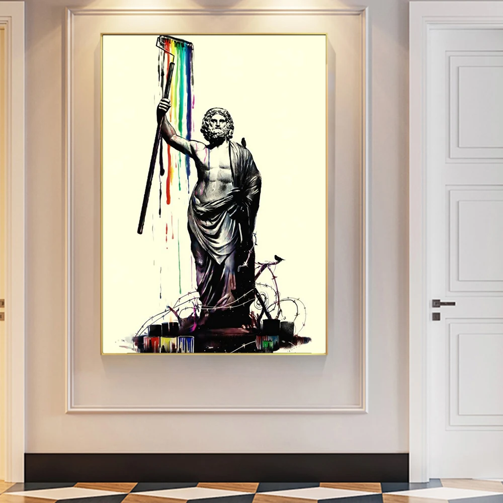 

David Street Graffiti Wall Art Posters Fashion Print Canvas Painting Living Room Corridor Bedroom Aesthetics Decor Gift Pictures