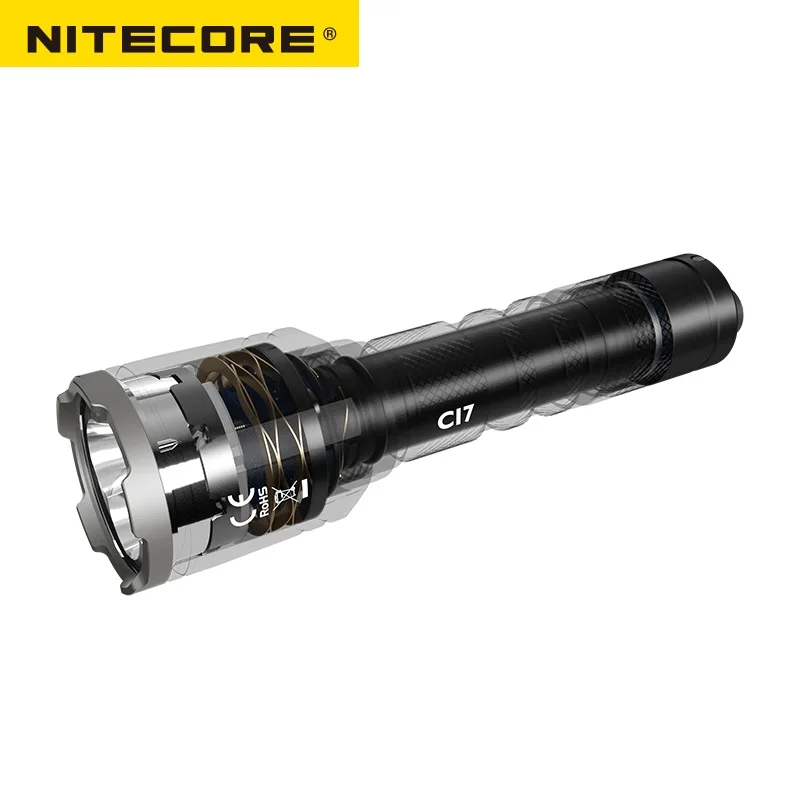 Nitecore CI7 двойной Выход Тактический ИК ночного видения фонарик CREE XP-G3 S3 2500 LM + SST-10-IR