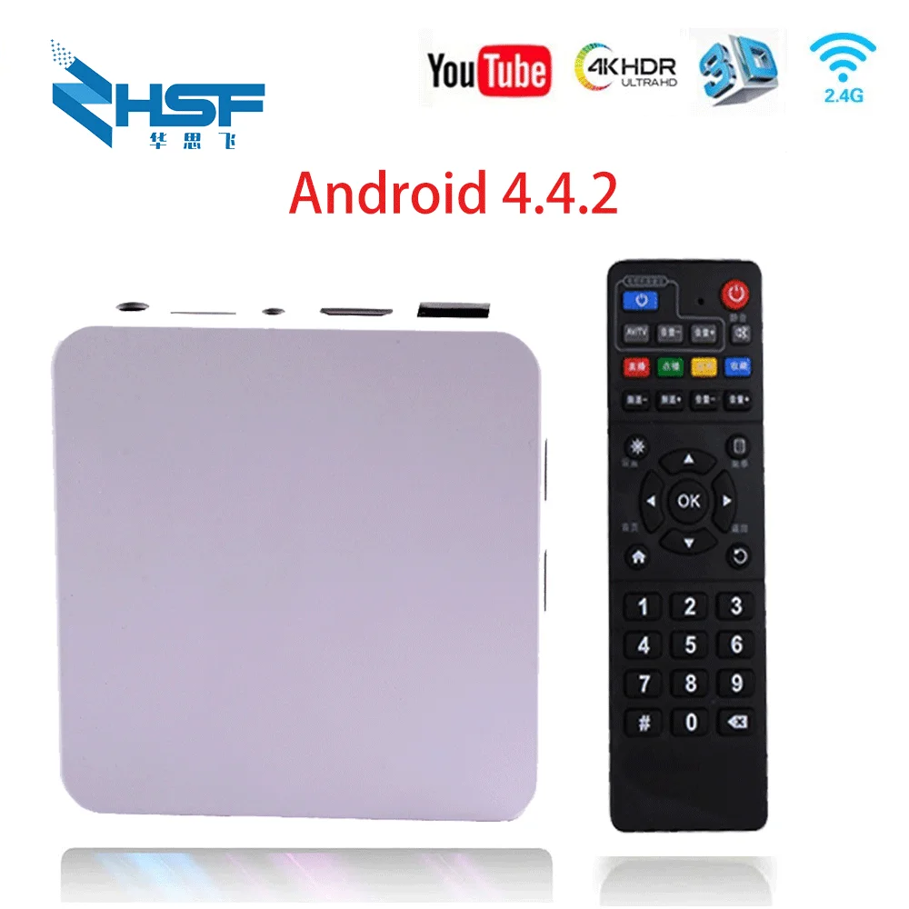 ТВ приставка 4G DDR USB 3 0 на Android 4.2ios 4K 4096x2160 H96 Smart Penta Core Mali 450 RK3318 GPU 2 сетевая