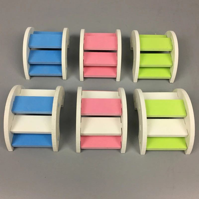 Детские игрушки для животных с радужным мостом пластиковые подвесные маленькие