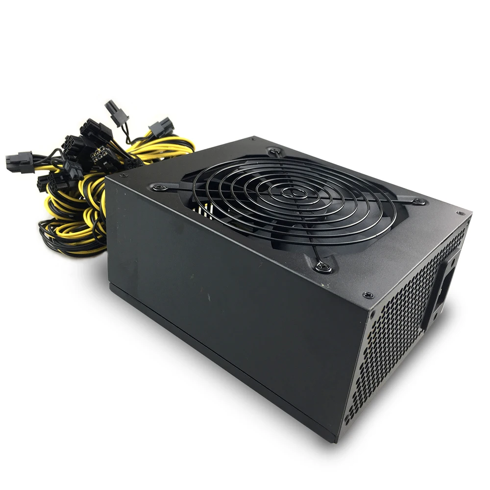 1100W PC блок питания 1100W PC выключатель питания для Asic Bitcoin Miner 1100W ETH DC ATX PSU Ферма для майнинга горного питания игровой