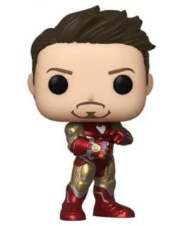 Marvel Мстители Железный человек с бесконечностью Gauntlet фигурка качающейся головой