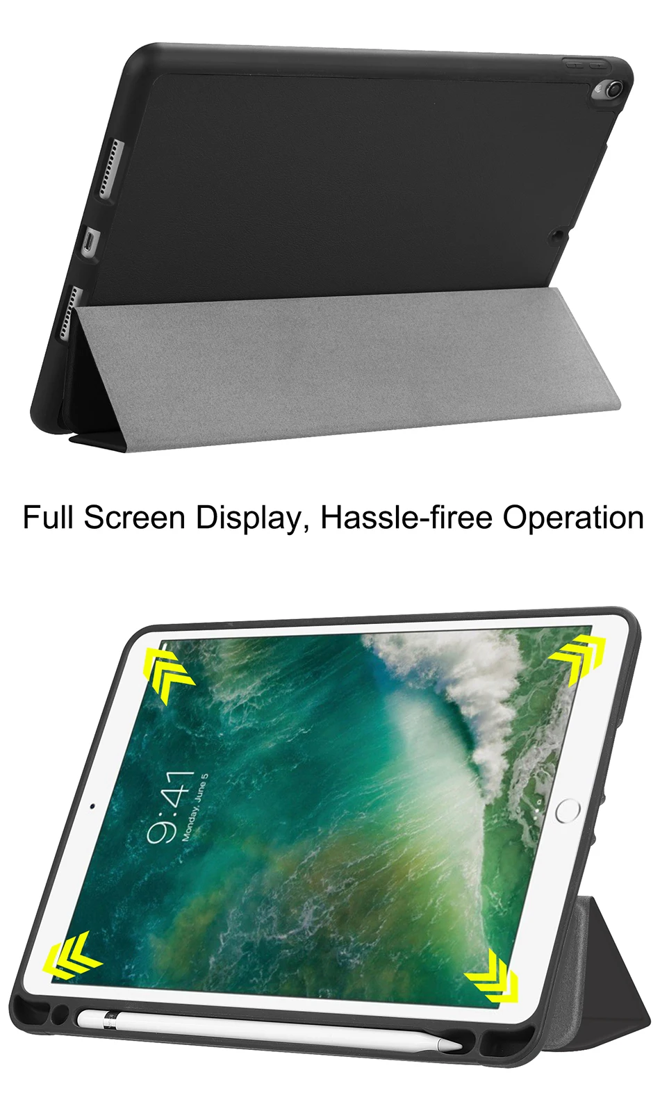 MTT Мягкий ТПУ из искусственной кожи чехол для iPad Pro 10,5/Air 10,5 дюймов с карандашом держатель чехол для планшета граффити защитный чехол