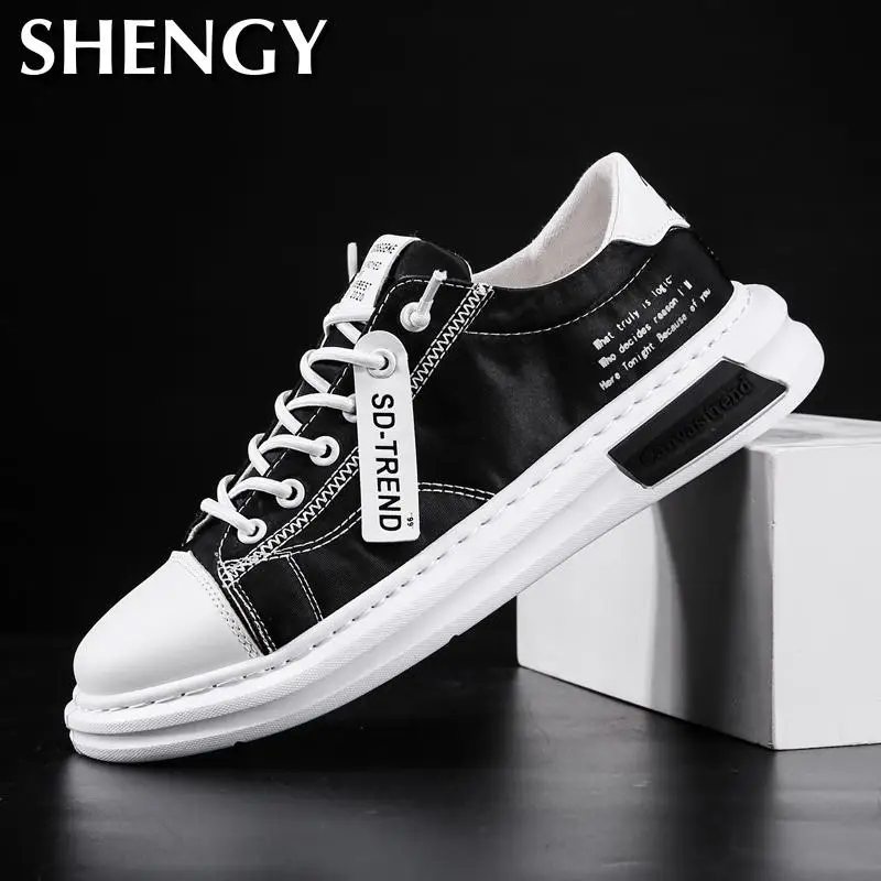 Новая обувь Мужская модная повседневная для скейтборда Легкая прогулочная