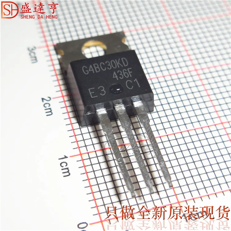 IRG4BC30KD G4BC30KD 28A 600V TO 220 с изолированным затвором (IGBT) новый оригинальный в