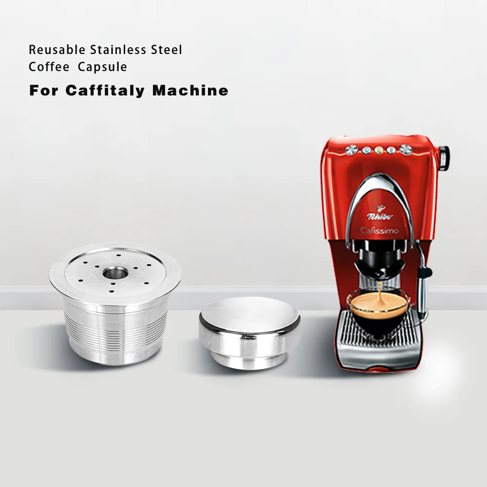 Нержавеющая сталь Caffitaly кофе многоразовые капсулы Wacaco Minipresso CA чайник