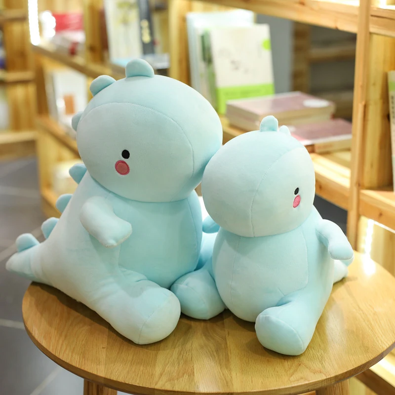 Новые ультра нашивки милых динозавров плюшевые игрушки Kawaii динозавр мягкие куклы животных Детские Классические Мультяшные игрушки в подарок на день рождения