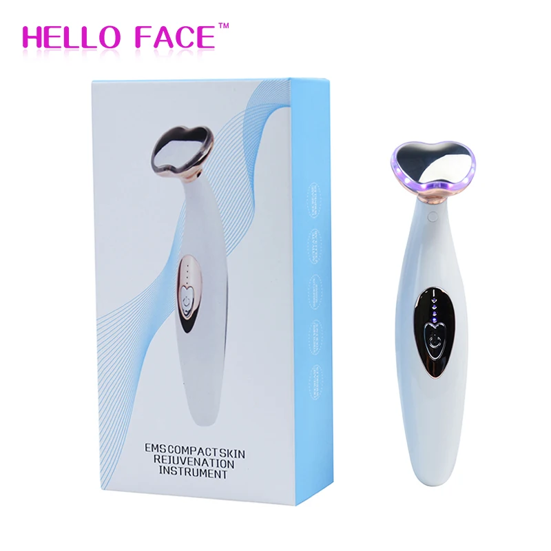 Электрический массажер для лица ролик омоложения перезаряжаемый инструменты