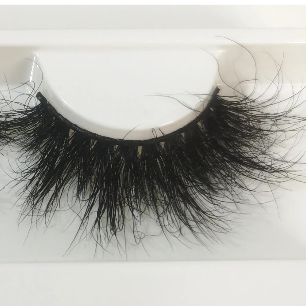 100% приблизительные натуральные накладные ресницы длиной 25 мм 3D норковые для