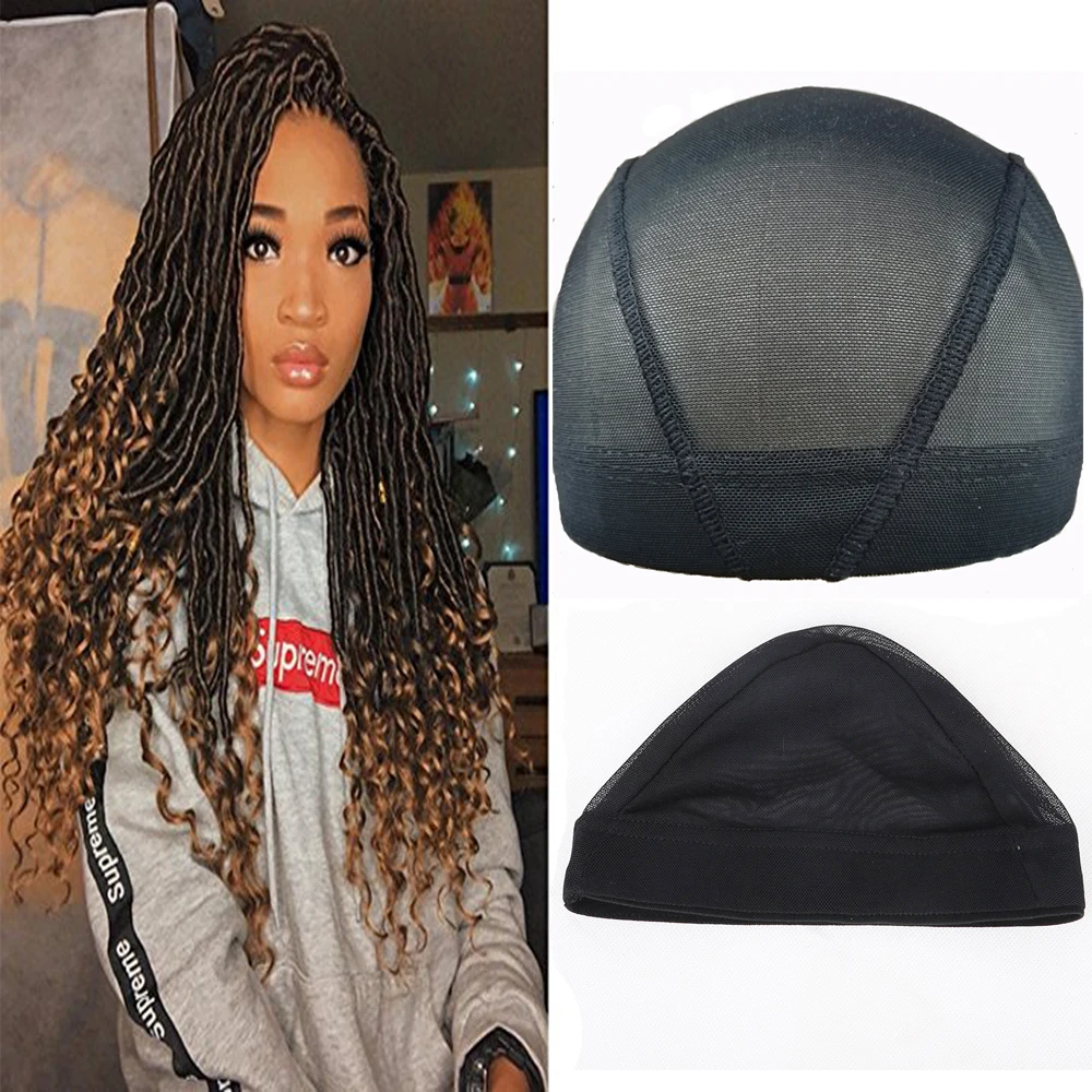 

Spandex Mesh Dome Wig Cap For Making Wigs Easier Sew In Hair Stretchable Weaving Cap Glueless Hair Net Wig Liner Cheap Wig Caps