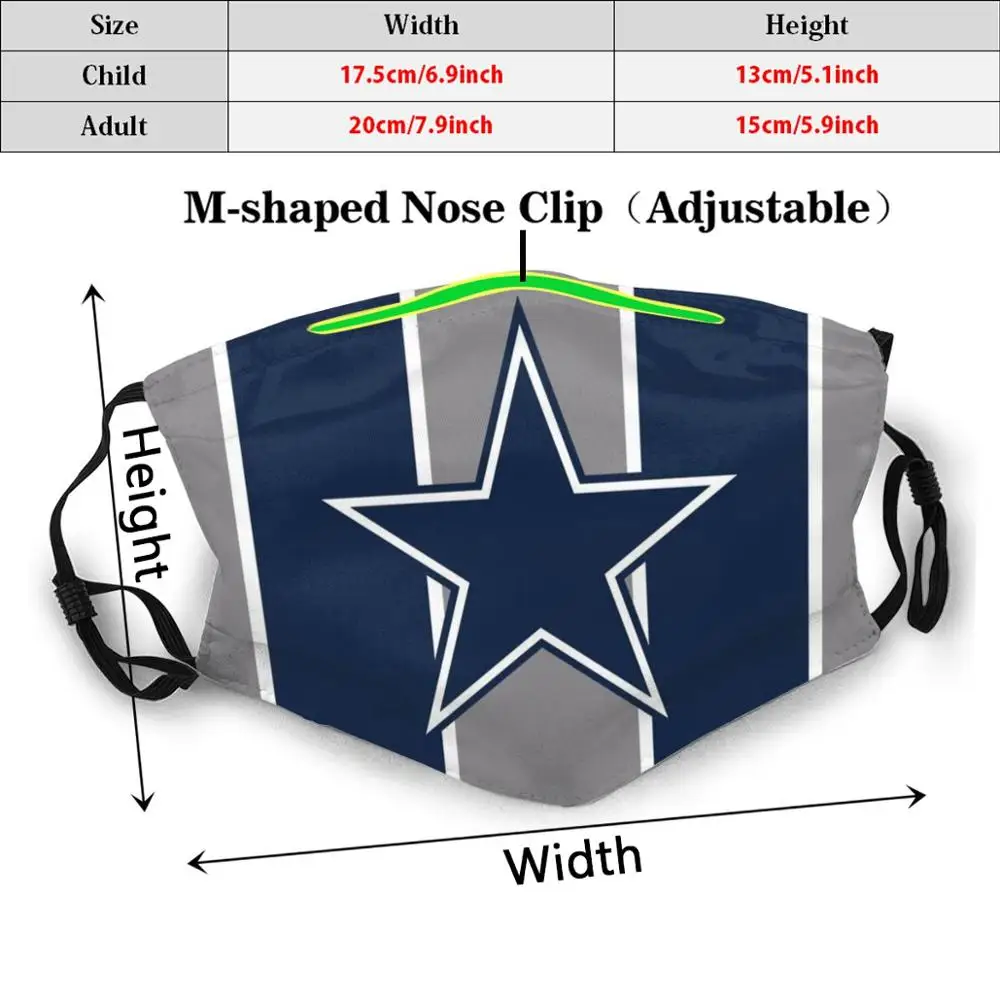 Универсальный флаг альянса Забавный принт многоразовая фильтровальная маска