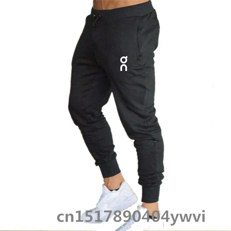 

2021 New Muscle Fitness Running Training Sports Cotton Trousers Men's Joggers Breathable Slim Beam Mouth Casual Health Pants