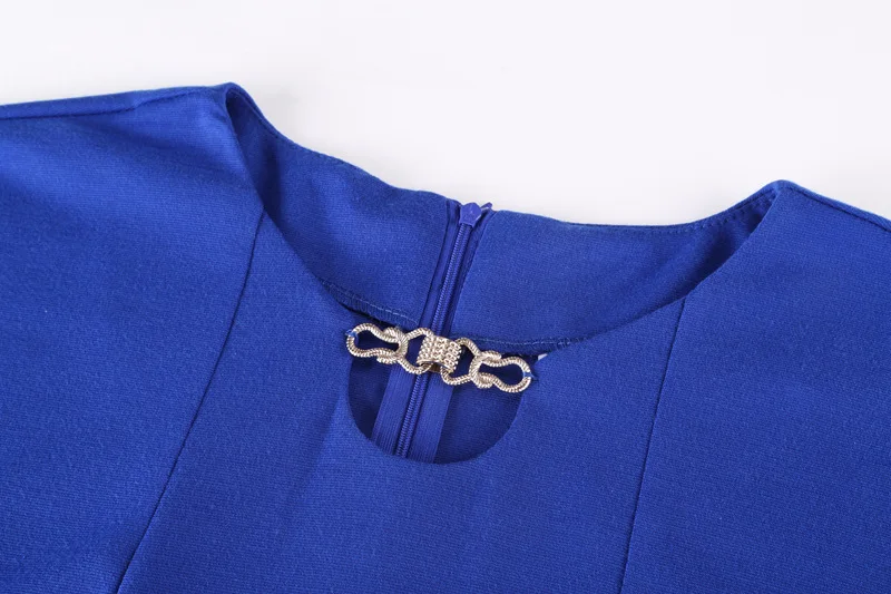 Платье женское винтажное большого размера для вечеринок офисное высокого