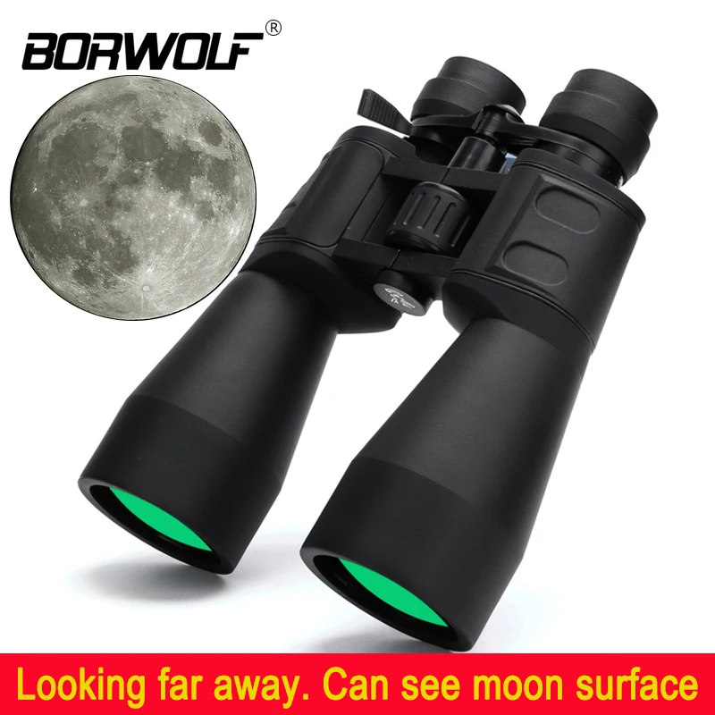 Borwolf 10-380X100 с высоким увеличением дальность зума 10-60 раз охотничий телескоп бинокль HD профессиональный зум