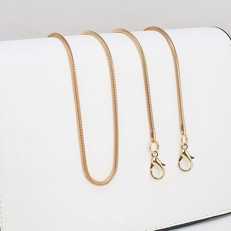 Длинный металлический кошелек 120 см сменный ремешок с ручкой на цепочке для