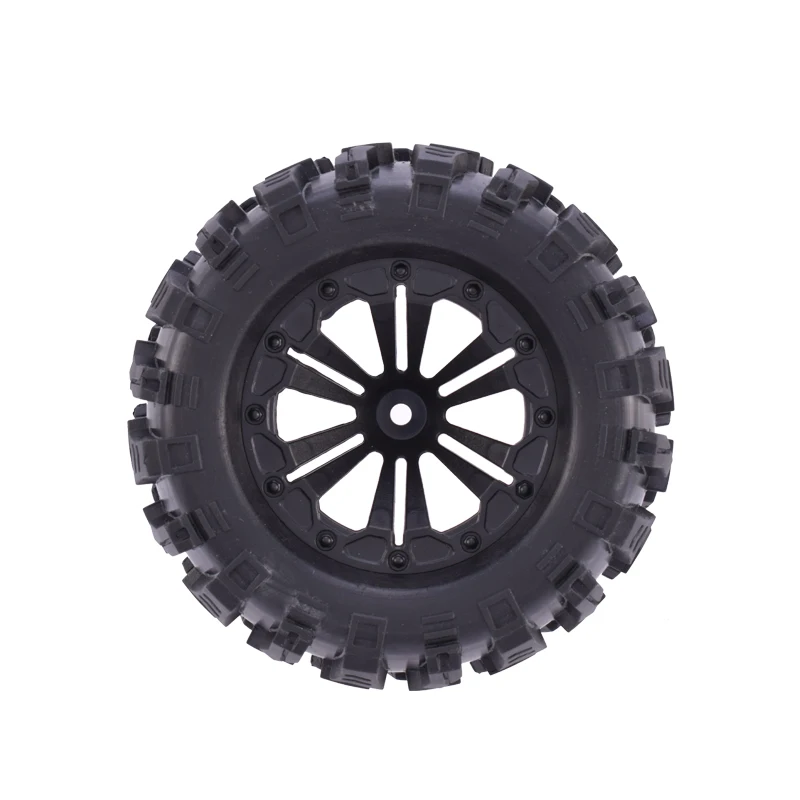 Колесные шины ZD Racing 125 мм и шестигранник 12 для внедорожника 1/10 Monster Truck HPI HSP Savage XS TM
