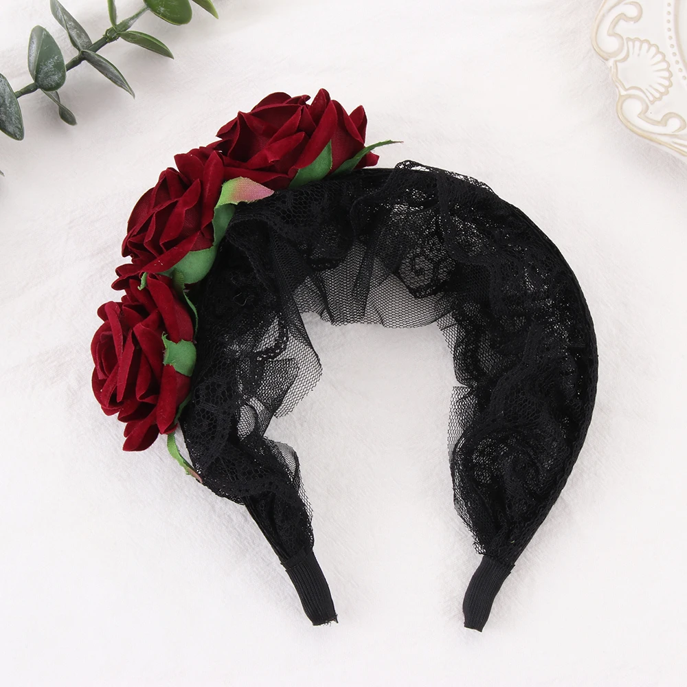 Женский ободок для волос аксессуар в готическом стиле |