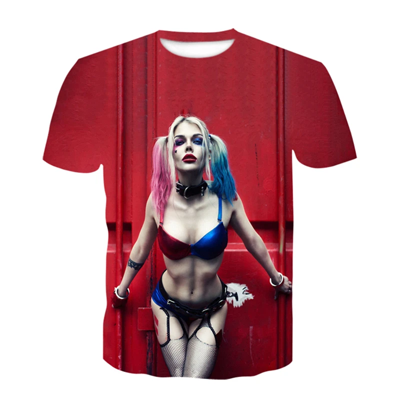 

Summer Clown Fashion Joker 3D Printed T Shirt Men Joker Face Casual Male Tshirt Clown Short Sleeve Funny T-Shirts Tops XXS-6XL