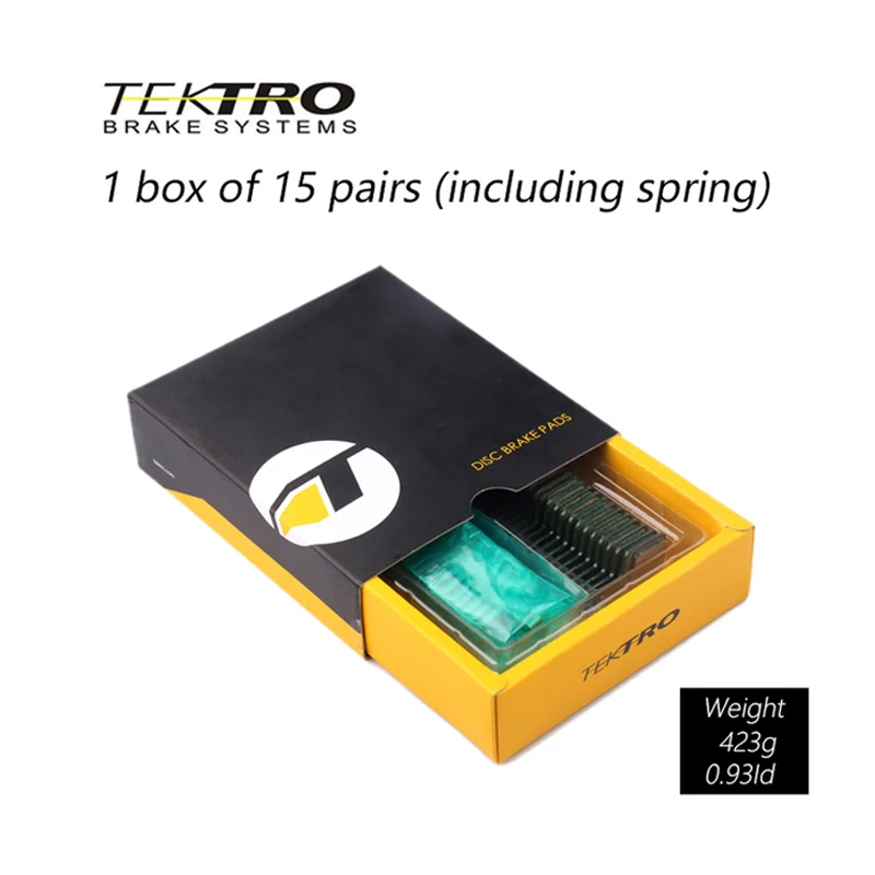

TEKTRO E10.11 Resin Metal Brake Pad MTB Mountain Bicycle Disc Brake pads For Shimano MT200/M280/M285/M286/M355/M375/M395/M415