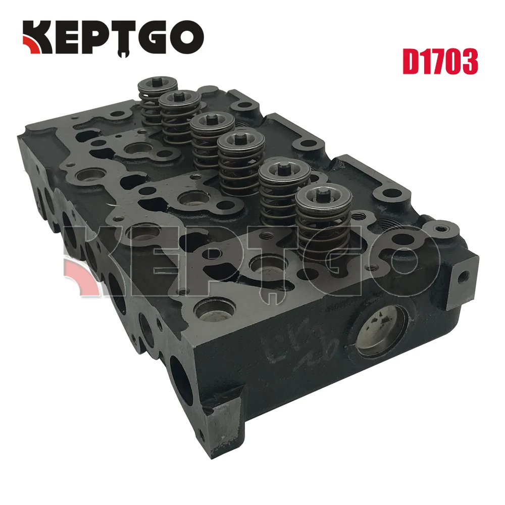 D1703 D1703E D1703B D1703EB полная головка цилиндра для Kubota Bobcat 238 325 328 | Строительство и