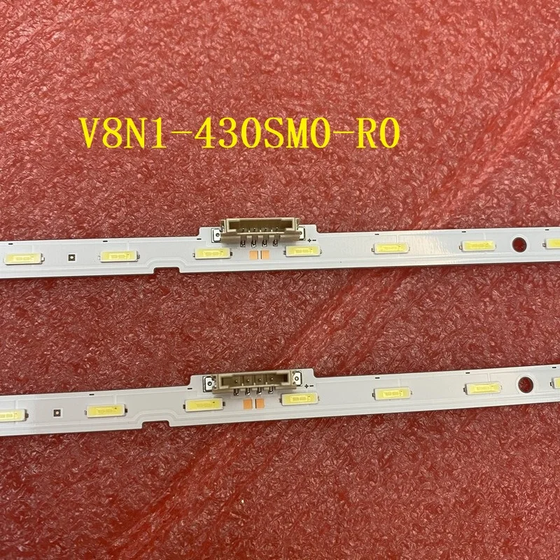 

LED strips for Samsung UE43NU7095U UE43RU7170 UE43NU7020K UE43RU7105K UE43NU7100 43NU7100 UE43UN7020 V8N1-430SM0-R0 UE43RU7120