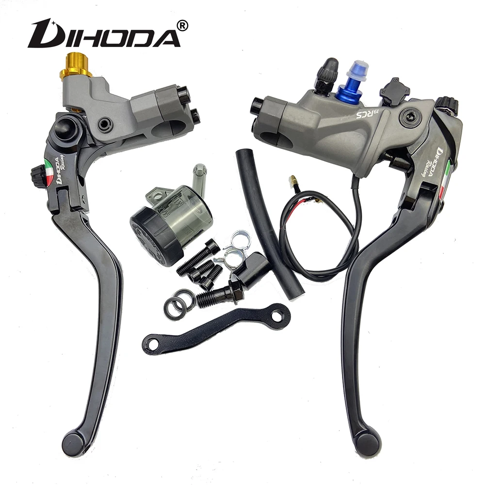 

19RCS Radial Mounting Brake Clutch Pump Perch Cable Clutch Forged Aluminum Master Cylinder for Nanja Honda Suzuki Yamaha Kawasak