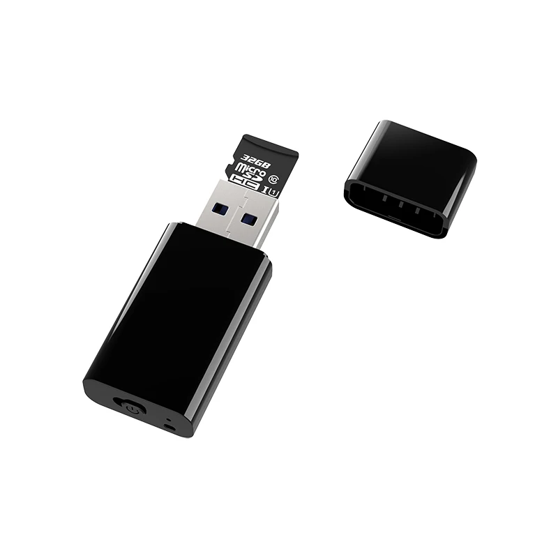 Digital HD Voice USB Pen Recorder Sound Recording WAV Format Longtime Working for Student or Meeting Recordiing | Портативная