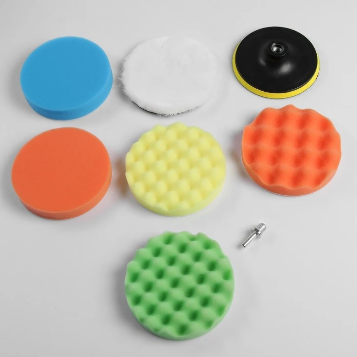 Набор кругов для полировки кузова TORSO 150 мм 8 предметов 4382759 | Автомобили и