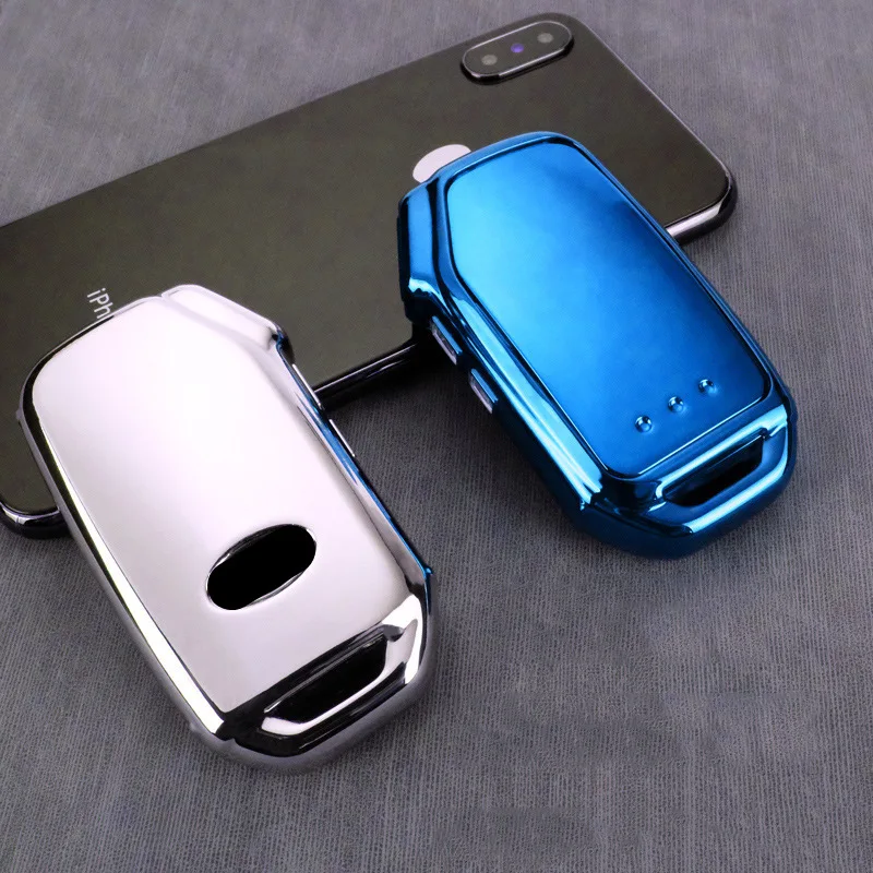 Новый мягкий ТПУ набор ключей для автомобиля чехол держатель Kia Forte 2017 2018 2019 sportage R