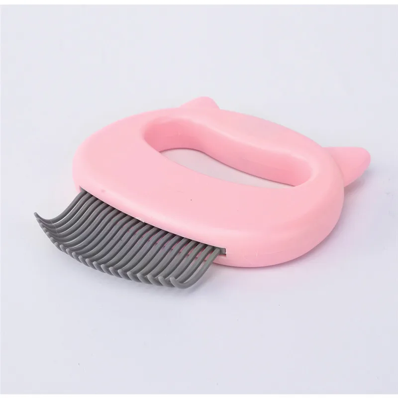 Щетка массажная с ручкой в форме ракушки для ухода за кошками | Дом и сад