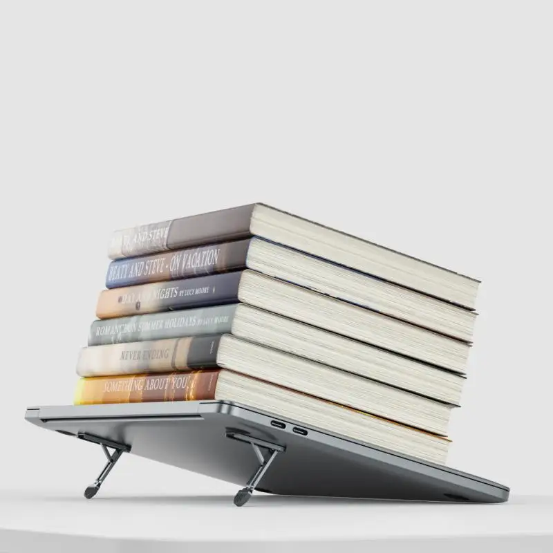 Регулируемая подставка для ноутбука из алюминиевого сплава портативный