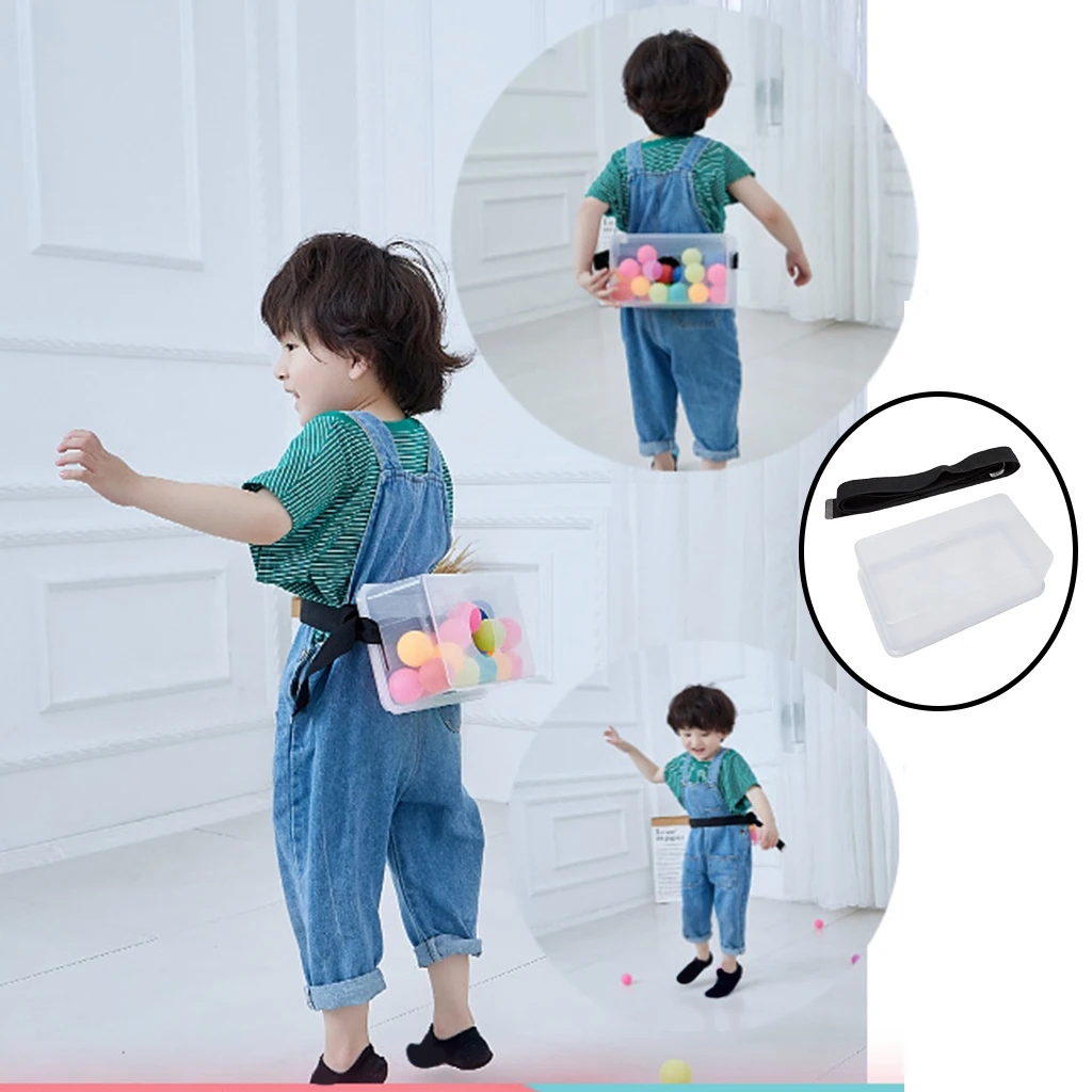 

Creative Plastic Outdoor Shake Box Hip Dance Box Balls Shaking Toy Adjustable Belt Shake Ball Toy Kindergarten