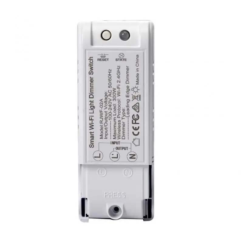 

Smart Wireless Controller Dimmer Switch DIY Dimmer Module Control 110-240V PC Fireproof Material Home Automation