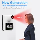 ЖК-цифровой инфракрасный термометр настенный бесконтактный термометр лазерный инфракрасный термометр