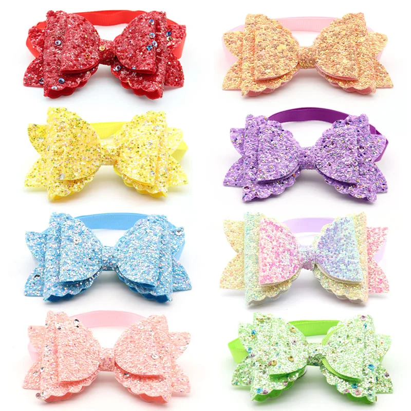 50 шт. галстук бабочка для собак и кошек|Аксессуары собак| |