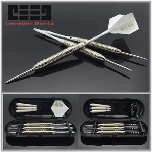 Профессиональные латунные дротики со стальным наконечником, 22 грамма, 3 шт.лот, с бесплатным переносным чехлом, высококачественные дротики для игр