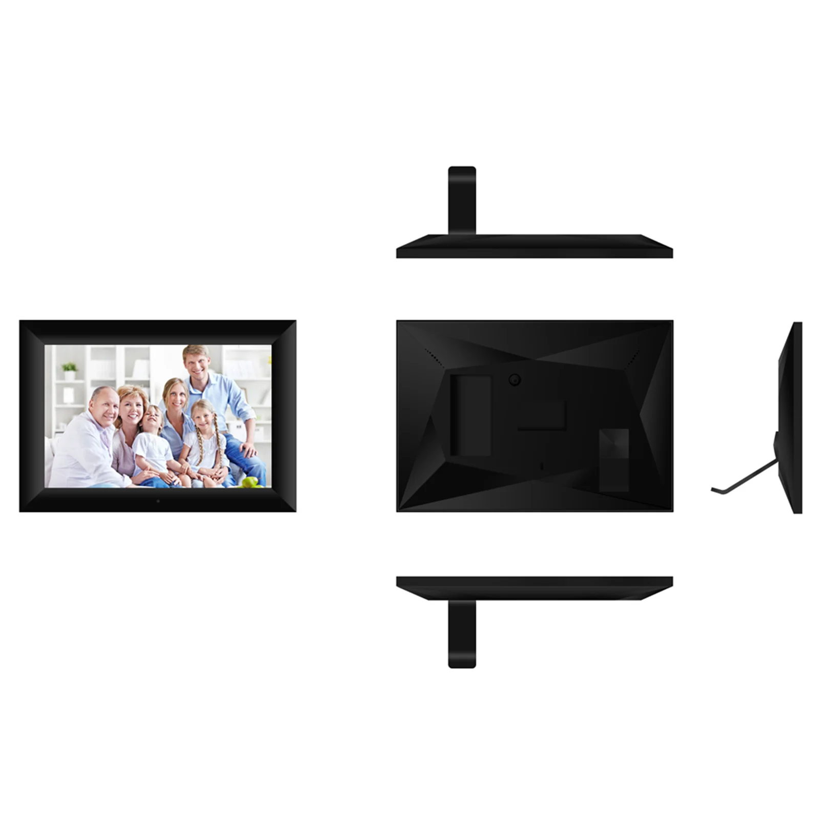 Цифровая фоторамка P100 с Wi-Fi 10 1 дюйма 16 ГБ рамка для смарт-электроники фотографий