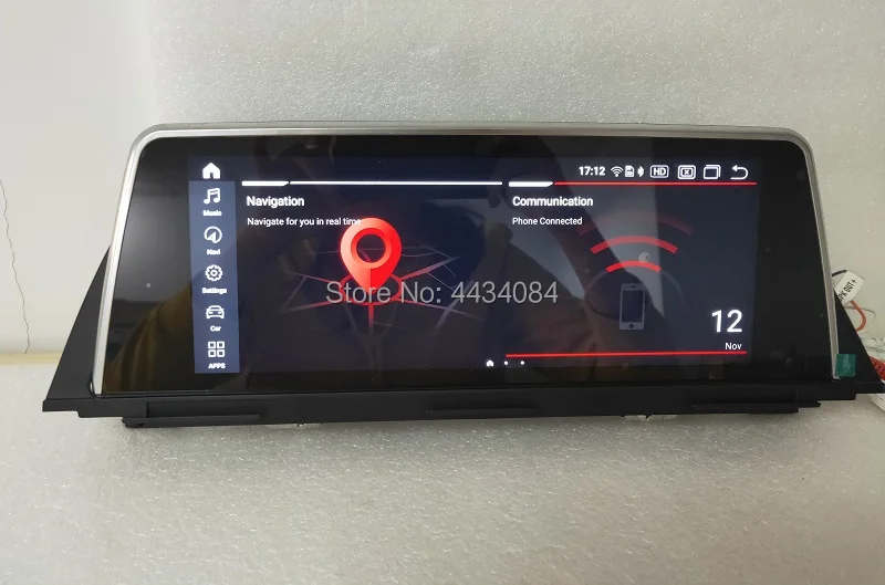 Ouchuangbo car gps navi radio for 5 Series F10 F11 2011 2016 NBT CIC system support BT MSM8953 wifi 8 core 4+64 android 10