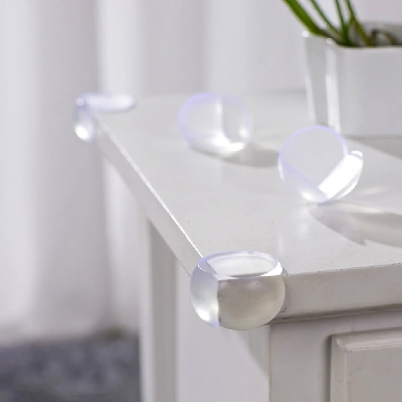 

Baby Safety Table Corner Protector Transparent Anti-Collision Angle Protection Cover Edge Corner Guard Kitchen Table Protection