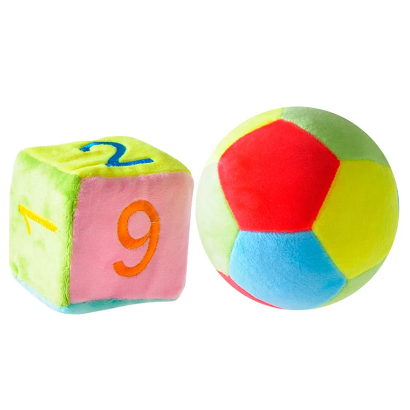 

2pcs/Set Newborn Mobile Baby Infant Animal Soft Rattle Cloth Plush Doll Bebe Toys Stroller Fancinating Rattle 2020 0~24 Months